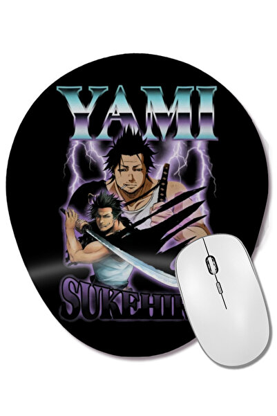 BASKI DÜNYASI Mouse Pad oval Yami Sukehiro cu suport pentru încheietura mâinii