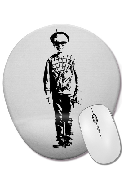 BASKI DÜNYASI Mouse Pad oval Spiderboy 02 cu suport pentru încheietura mâinii
