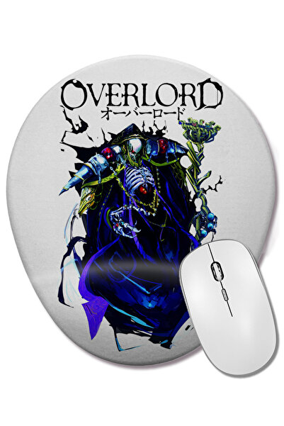 BASKI DÜNYASI Mouse Pad oval cu suport pentru încheietura mâinii Overlord Sai...