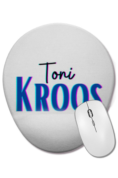 BASKI DÜNYASI Οβάλ ποντίκι ποντικοπολεμικής χρήσης με στήριγμα καρπού Toni Kroos