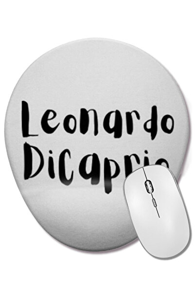 BASKI DÜNYASI Mouse Pad oval cu suport pentru încheietura mâinii Leonardo DiC...