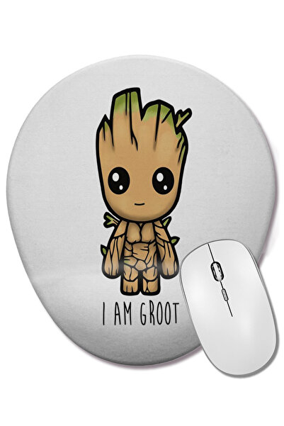 BASKI DÜNYASI Ο I Am Groot είναι ένα οβάλ ποντίκι με υποστήριξη καρπού