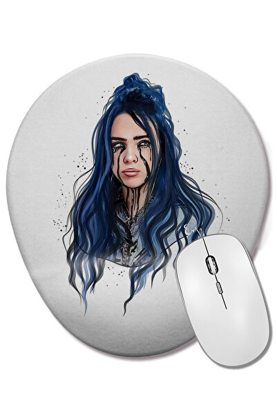 BASKI DÜNYASI Οβάλ ποντίκι με υποστήριξη καρπού Billie Eilish