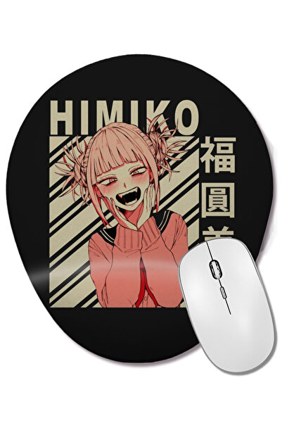 BASKI DÜNYASI Himiko Toga Waifu Anime 01 Mouse Pad oval cu suport pentru înch...