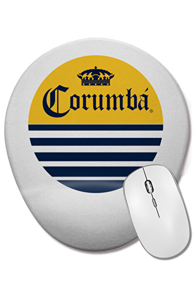 BASKI DÜNYASI Mouse Pad oval Corumbona cu suport pentru încheietura mâinii