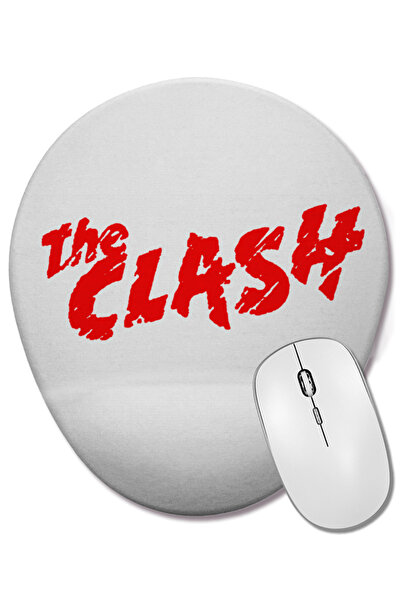 BASKI DÜNYASI لوحة ماوس بيضاوية مع دعم للمعصم من The Clash