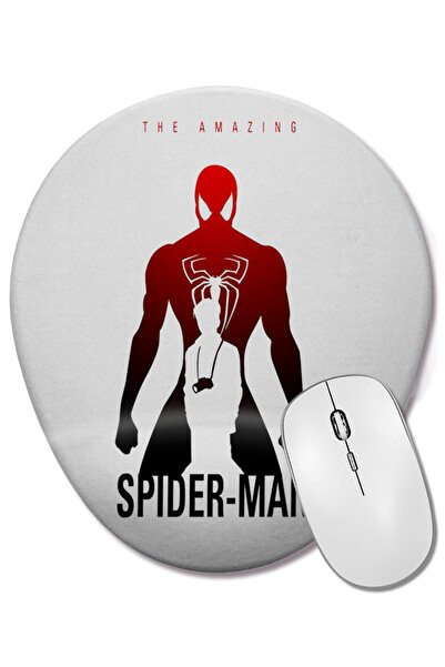 BASKI DÜNYASI Mouse Pad oval Kp Spider Man cu suport pentru încheietura mâinii
