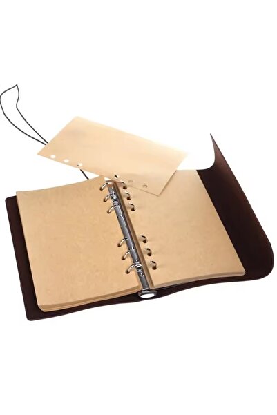 Wolawood Sailor Compass Themed Leather Cover Notebook Retro Vintage Nostalgic Memory Souvenir Luxury Concept Gift