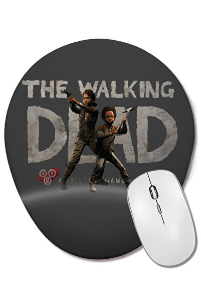 BASKI DÜNYASI Mouse Pad oval The Walking Dead Final Season cu suport pentru î...