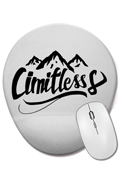 BASKI DÜNYASI Безгранична подложка за мишка с лого Cimitless Limitless, черна...