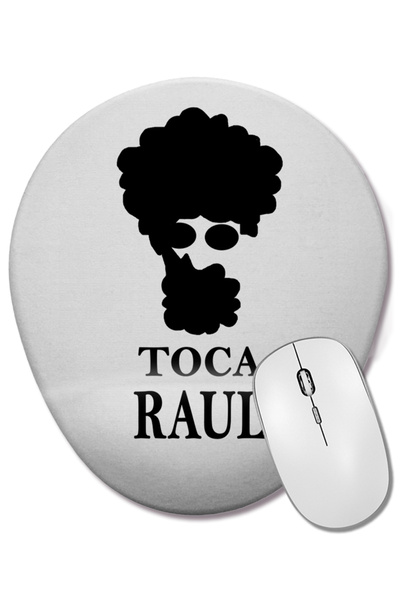 BASKI DÜNYASI Οβάλ ποντίκι με υποστήριξη καρπού Toca Raul