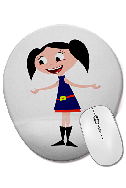 BASKI DÜNYASI Οβάλ ποντίκι με υποστήριξη καρπού Display Show Da Luna