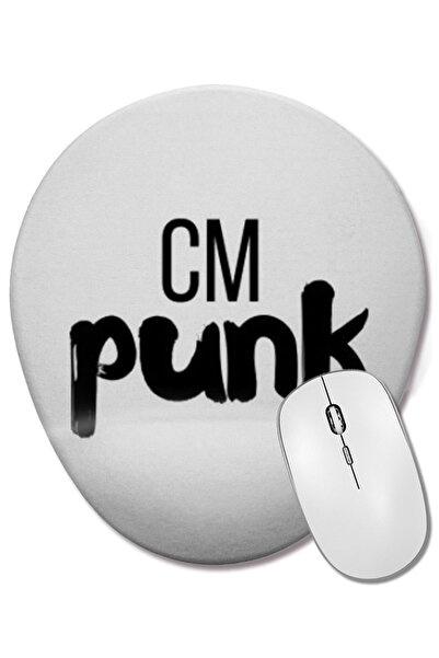 BASKI DÜNYASI Οβάλ ποντίκι με υποστήριξη καρπού Cm Punk