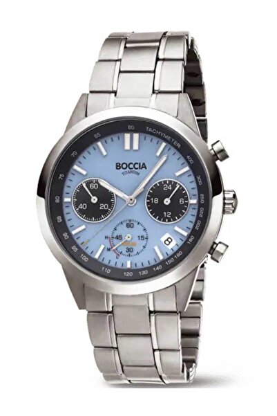 Boccia Ανδρικό ρολόι Boccia 3737-01, Quartz, 41mm, 5ATM