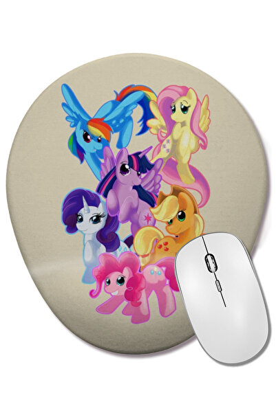 BASKI DÜNYASI My Little Pony The Mane 6 Οβάλ ποντίκι με υποστήριξη καρπού