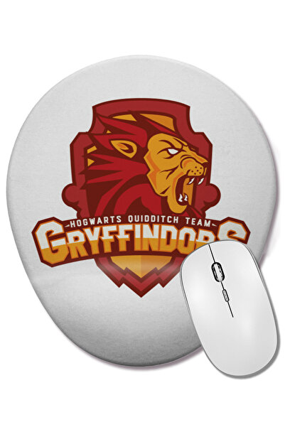 BASKI DÜNYASI Mouse Pad oval Gryffindor cu suport pentru încheietura mâinii