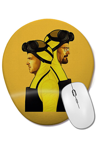 BASKI DÜNYASI Επιτραπέζιο ποντίκι με οβάλ σχήμα με υποστήριξη καρπού Breaking...