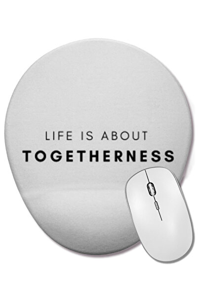 BASKI DÜNYASI Citaturi despre viață, fraze pentru iubitorii de stil, cuvinte, gif-uri, Rose Kennedy, mouse pad oval cu suport pentru încheietura mâinii