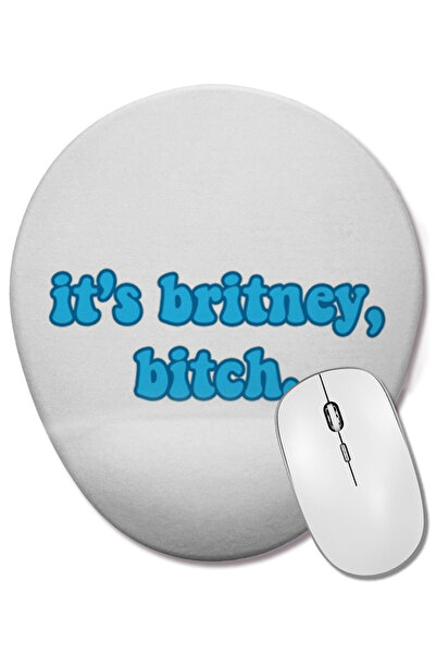 BASKI DÜNYASI Este Britney din The Office Mouse Pad oval cu suport pentru înc...