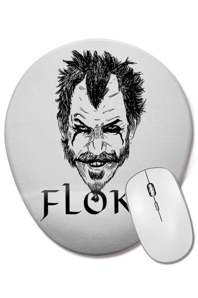 BASKI DÜNYASI Floki De Vikings Οβάλ ποντίκι με υποστήριξη καρπού