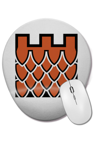 BASKI DÜNYASI Art Estampas camisetas R6 - Οβάλ ποντίκι με υποστήριξη καρπού C...