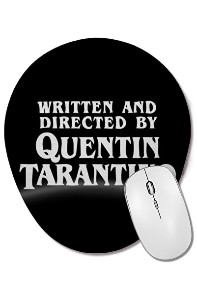 BASKI DÜNYASI Scris și regizorit de Quentin Tarantino 02 Mouse Pad oval cu su...