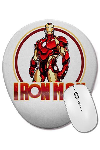 BASKI DÜNYASI Mouse Pad oval Iron Maiden The Book Of Souls cu suport pentru î...