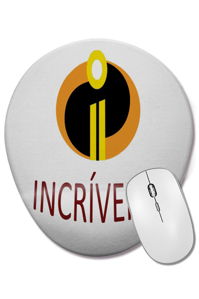 BASKI DÜNYASI Mouse Pad oval Indiana Jones cu suport pentru încheietura mâinii