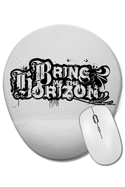 BASKI DÜNYASI Mouse Pad oval Bring Me The Horizon cu suport pentru încheietur...