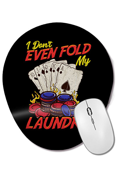 BASKI DÜNYASI Mouse Pad oval cu suport pentru încheietura mâinii, cu design a...