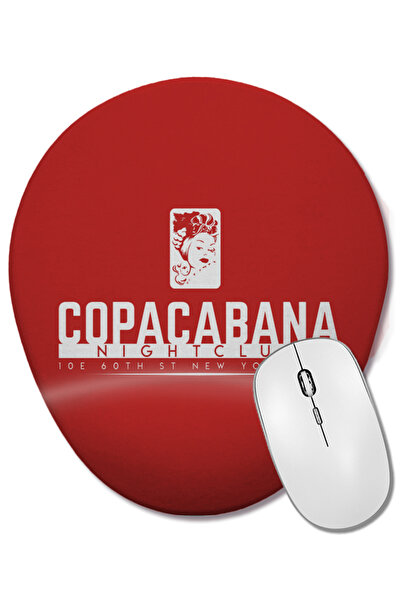 BASKI DÜNYASI Copacabana Nightclub Goodfellas Mouse Pad oval cu suport pentru încheietura mâinii