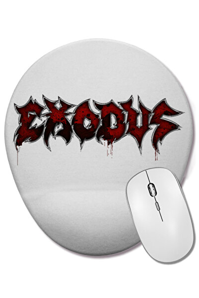 BASKI DÜNYASI Mouse Pad oval cu suport pentru încheietura mâinii Exodus Slaye...