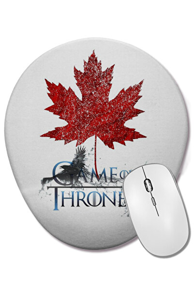 BASKI DÜNYASI Οβάλ ποντίκι ποντικοπολιτείας με στήριγμα καρπού Game Of Throne...