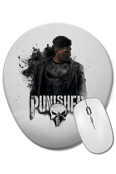BASKI DÜNYASI Mouse Pad oval din seria Punisher Justiceiro cu suport pentru î...