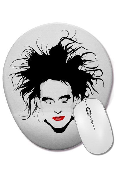 BASKI DÜNYASI The Cure Oval Mouse Pad με στήριγμα καρπού