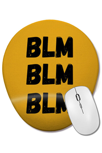 BASKI DÜNYASI BLM Ma'Khia Bryant Black Lives Matter Mouse Pad oval cu suport ...