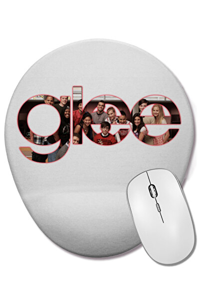 BASKI DÜNYASI Mouse Pad oval Glee cu suport pentru încheietura mâinii