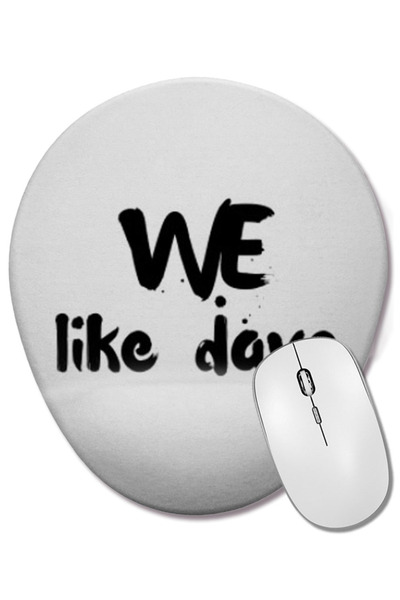 BASKI DÜNYASI Suntem fani de Dave Chappelle, mouse pad oval cu suport pentru ...