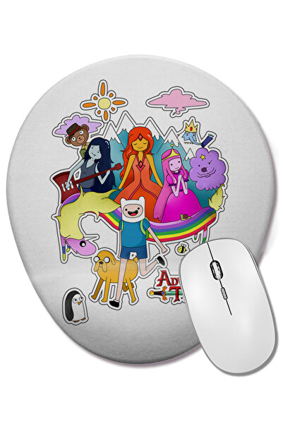 BASKI DÜNYASI Adventure Time Marceline Jack Finn Cartoon Network Οβάλ ποντίκι...