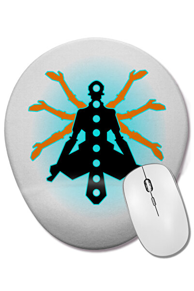 BASKI DÜNYASI Zenyatta Transcendência Mouse Pad oval cu suport pentru încheietura mâinii