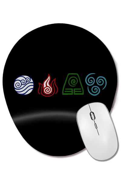 BASKI DÜNYASI Mouse Pad oval cu suport pentru încheietura mâinii Avatar The L...