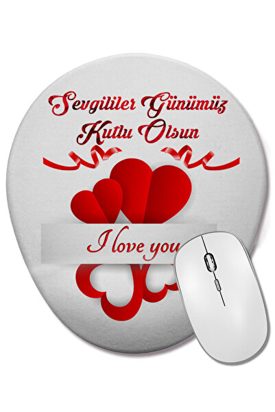 BASKI DÜNYASI Δώρο για την Ημέρα του Αγίου Βαλεντίνου 0210 Οβάλ ποντίκι με υπ...