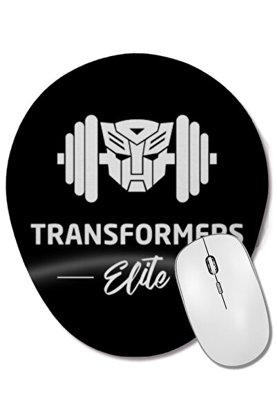 BASKI DÜNYASI Transformers Gym 01 Mouse Pad oval cu suport pentru încheietura...