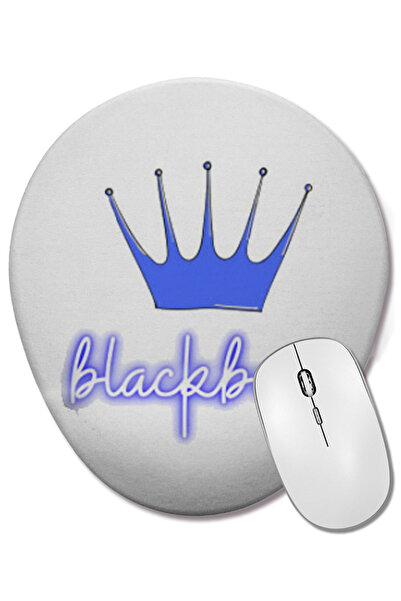 BASKI DÜNYASI Mouse Pad oval Blackbear cu suport pentru încheietura mâinii