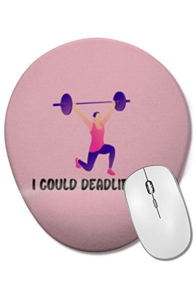 BASKI DÜNYASI Covoraș de mouse oval cu suport pentru încheietura mâinii, cu c...