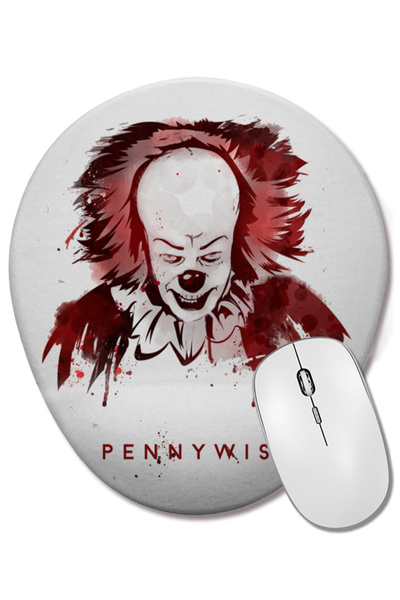 BASKI DÜNYASI Pennywise 01 ovalna podloga za miša sa podrškom za zglob