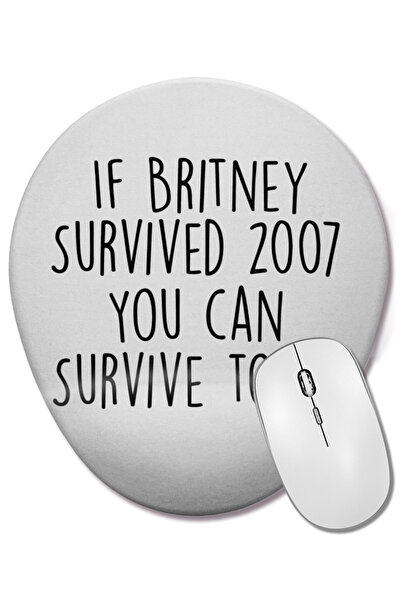 BASKI DÜNYASI Mouse Pad oval Iron Man Avengers cu suport pentru încheietura m...