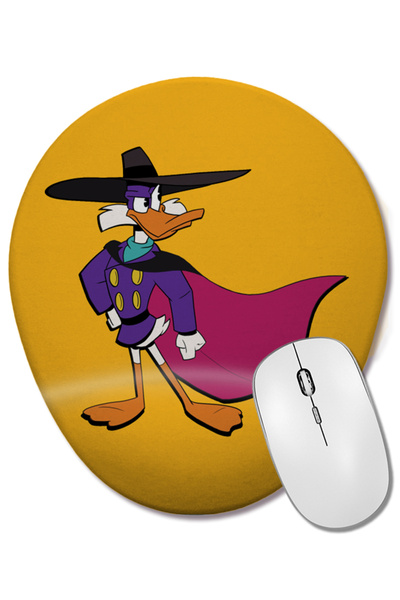 BASKI DÜNYASI Οβάλ ποντίκι με υποστήριξη καρπού Darkwing Duck