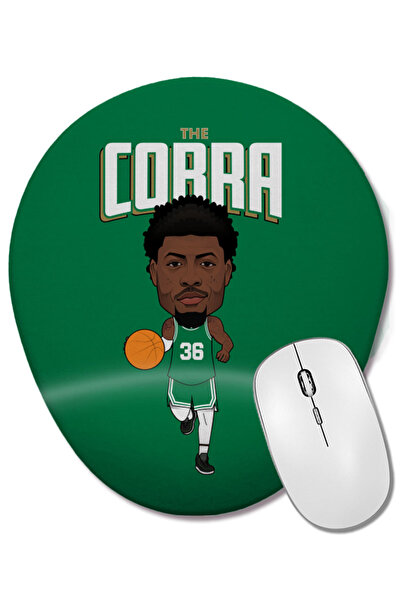 BASKI DÜNYASI Mouse Pad oval cu suport pentru încheietura mâinii Marcus Smart...
