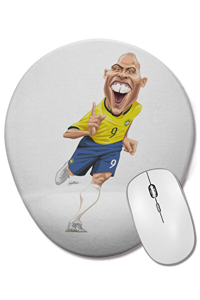 BASKI DÜNYASI Футболни корени Феноменът Роналдо Подложка за китката Овална по...